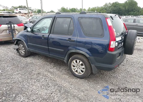 2006 Honda Cr-V Ex z USA, uszkodzony, nr VIN JHLRD78886C014978